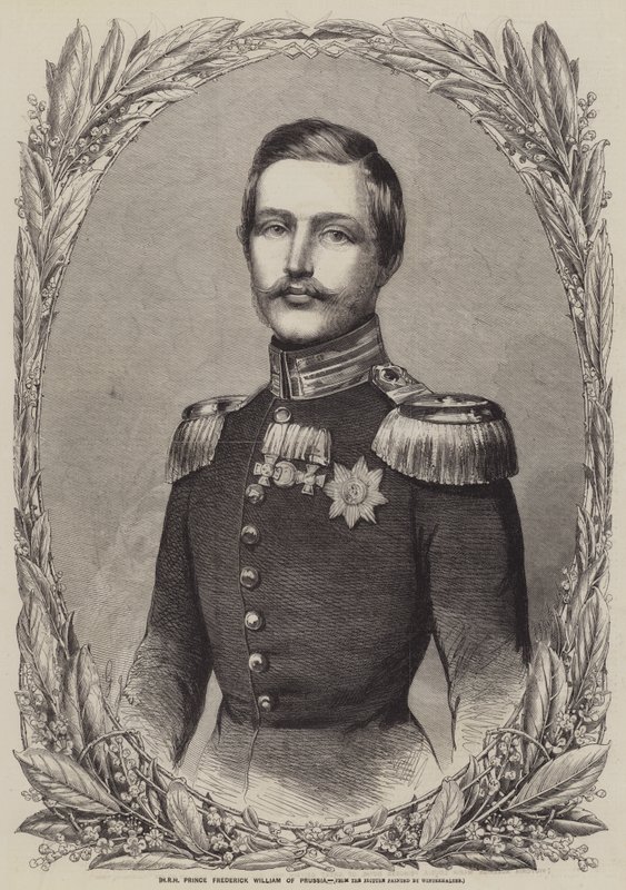 SAİK Prusya Prensi Frederick William by Gustave Janet