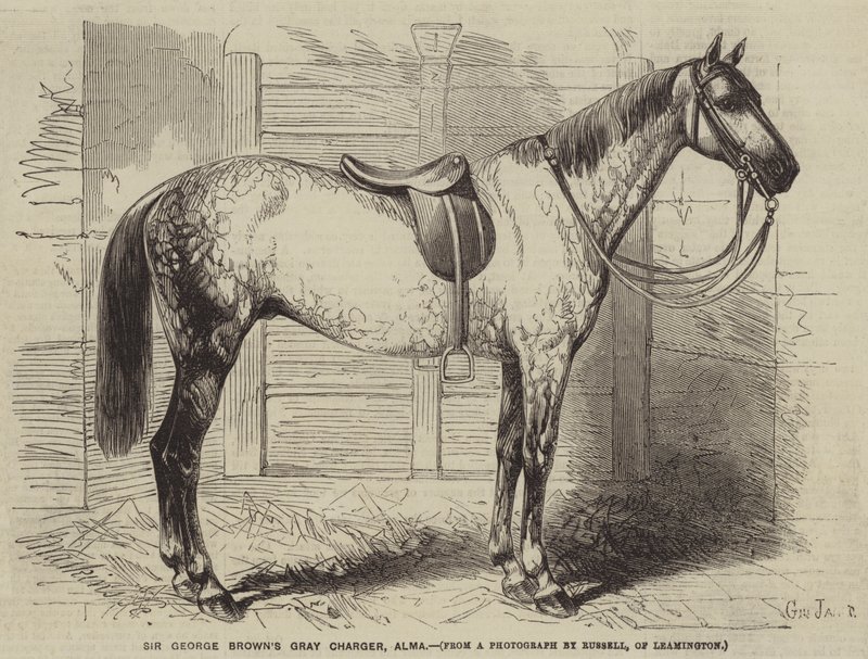 Sir George Browns Gri Şarj Cihazı, Alma by Gustave Janet