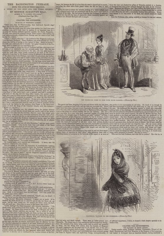 Baddington Peerage by Hablot Knight Browne