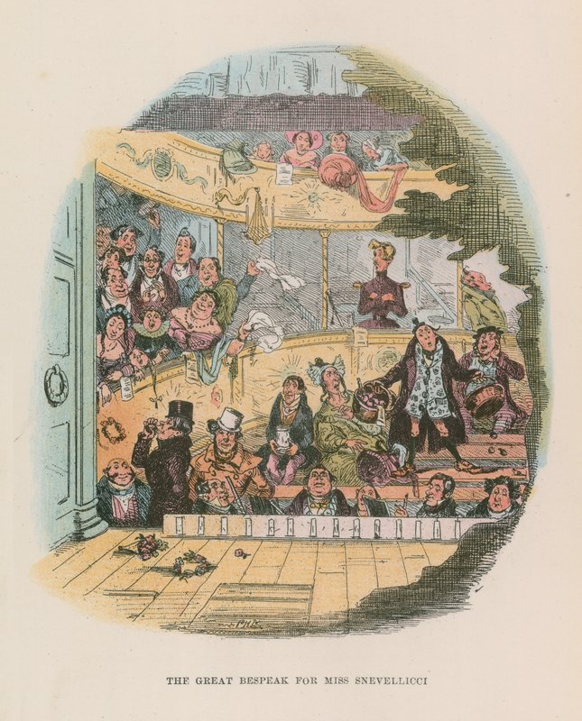 Nicholas Nickleby için İllüstrasyon by Hablot Knight Browne
