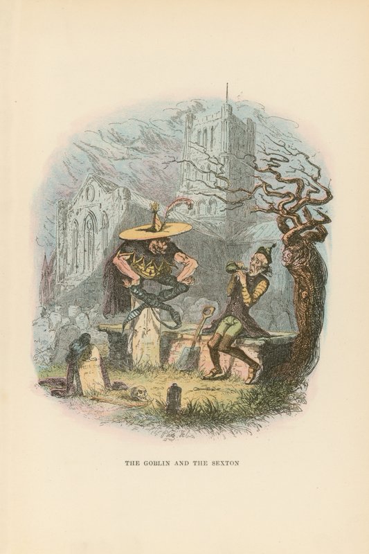 Pickwick Kağıtları için İllüstrasyon by Hablot Knight Browne