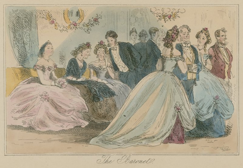 Baronet by Hablot Knight Browne