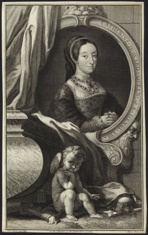 ಕ್ಯಾಥರೀನ್ ಹೊವಾರ್ಡ್ ಟರ್ಕ್ by Hans Holbein der Jüngere