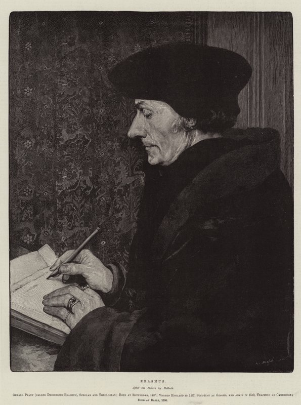 ಎರಾಸ್ಮಸ್ ಟರ್ಕ್ by Hans Holbein der Jüngere