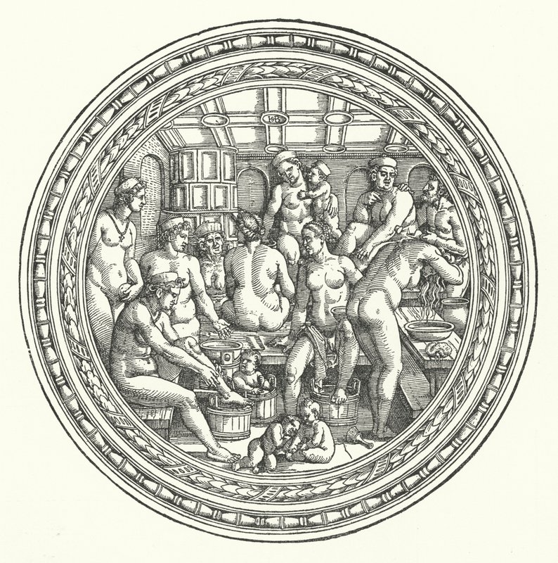 Kadınlar Hamamı by Hans Sebald Beham