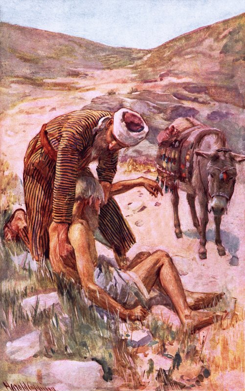 İyi Samiriyeli by Harold Copping