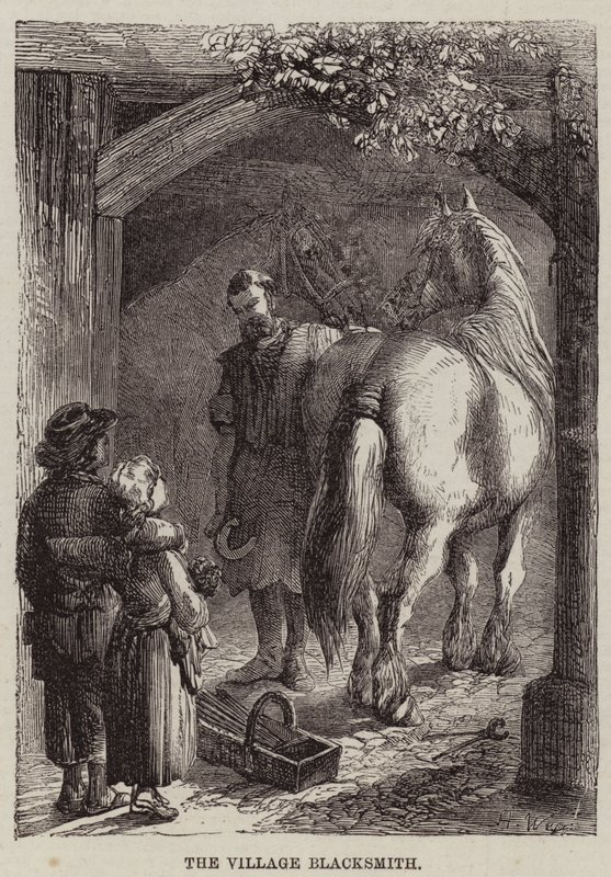 Köy Demircisi by Harrison William Weir