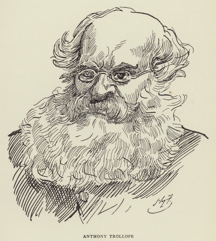 Anthony Trollope by Harry Furniss