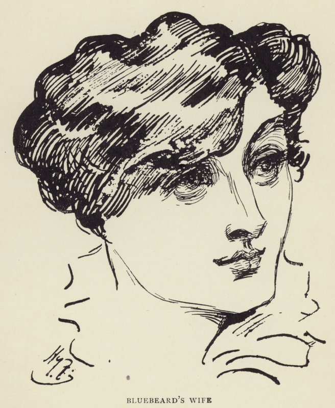 mavi sakallı karısı by Harry Furniss