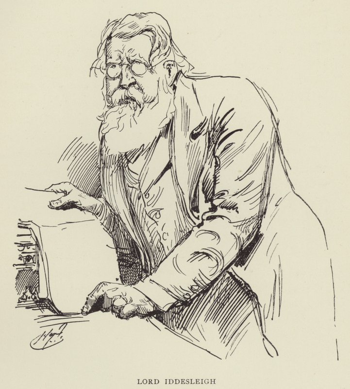 Lord Iddesleigh by Harry Furniss