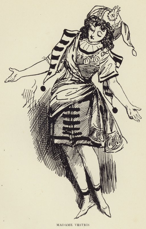 Madam Vestris by Harry Furniss