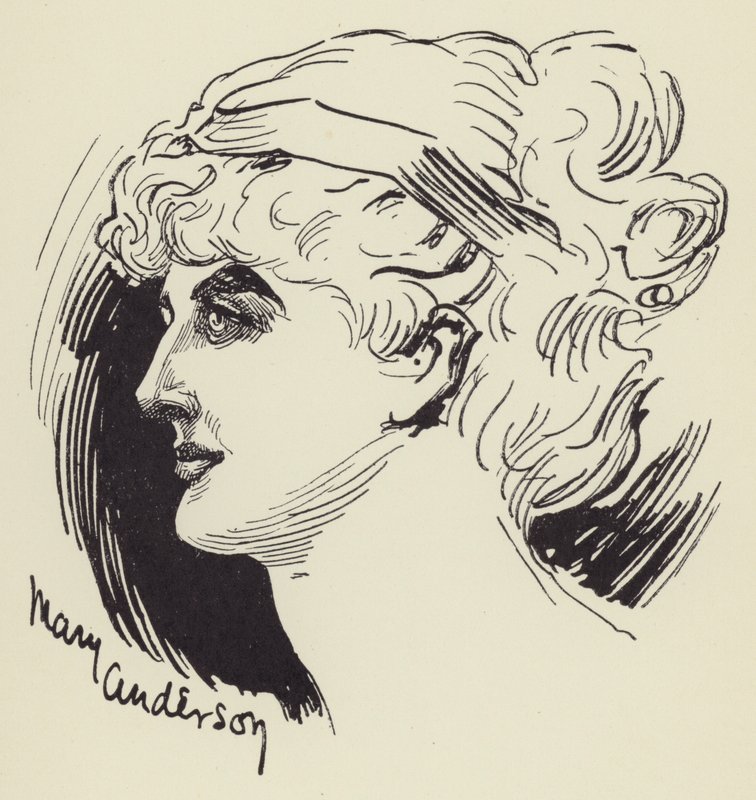 Mary Anderson by Harry Furniss