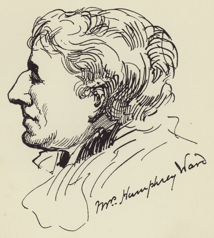 Bayan Humphrey Ward by Harry Furniss