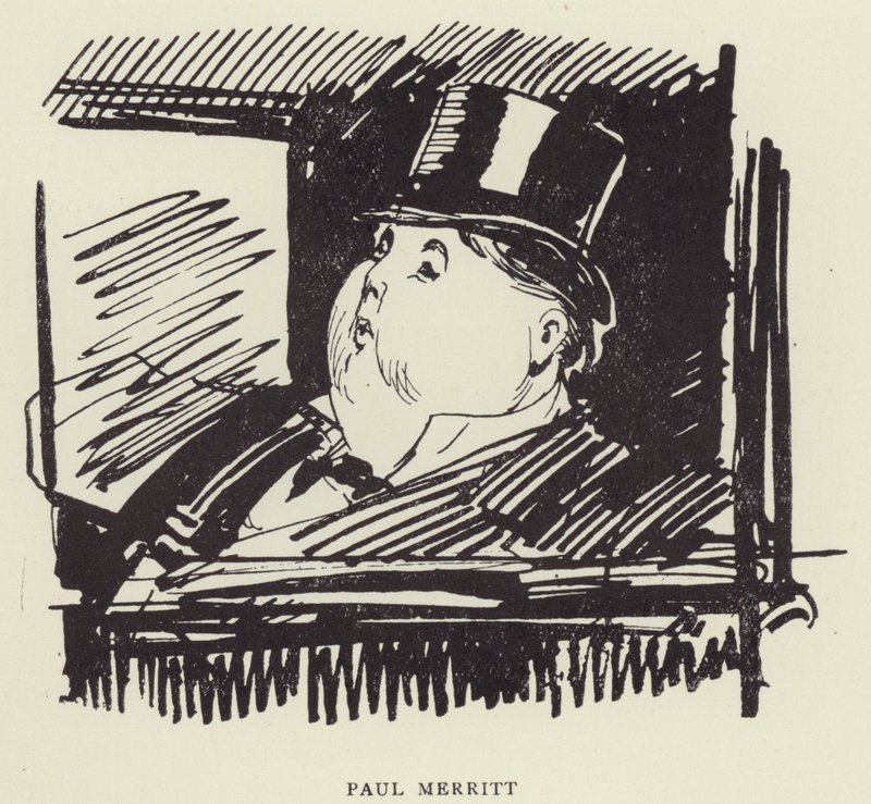 Paul Merritt by Harry Furniss