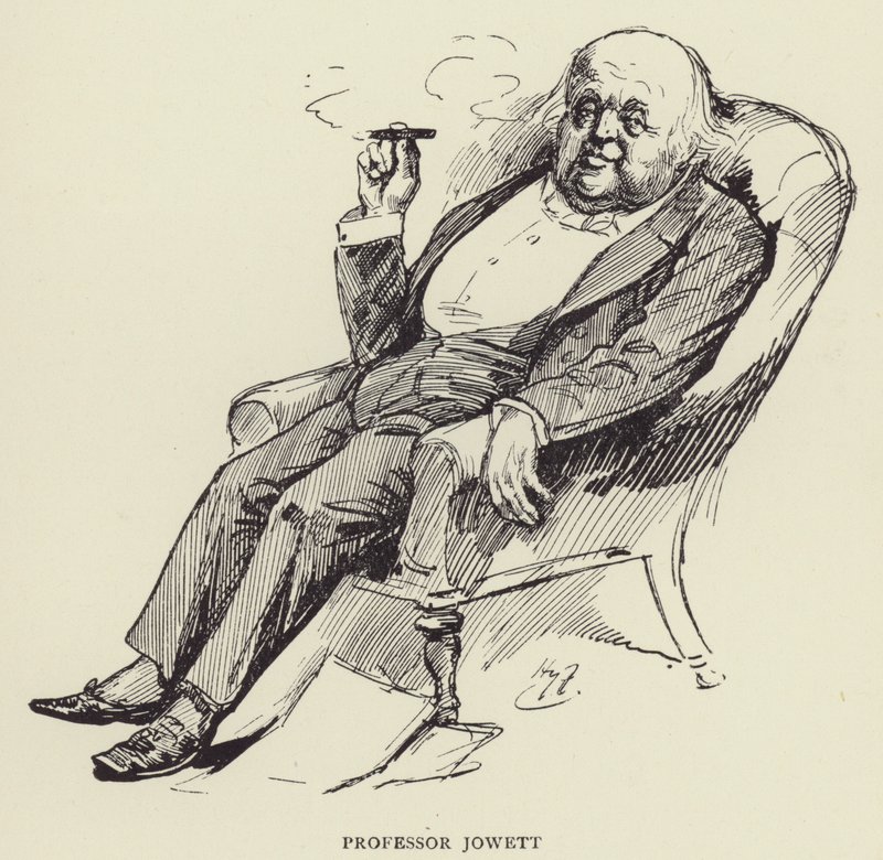 Profesör Jowett by Harry Furniss