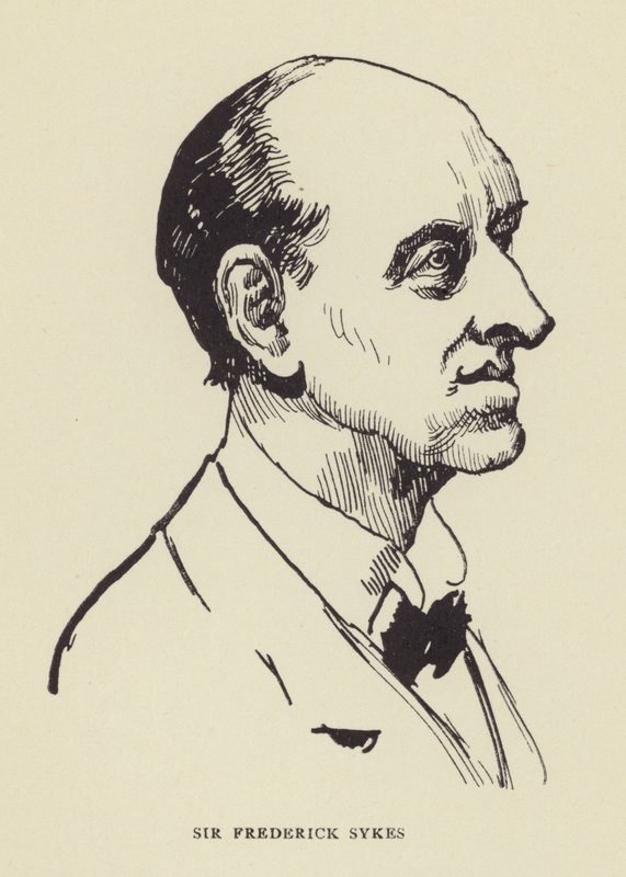 Sör Frederick Sykes by Harry Furniss