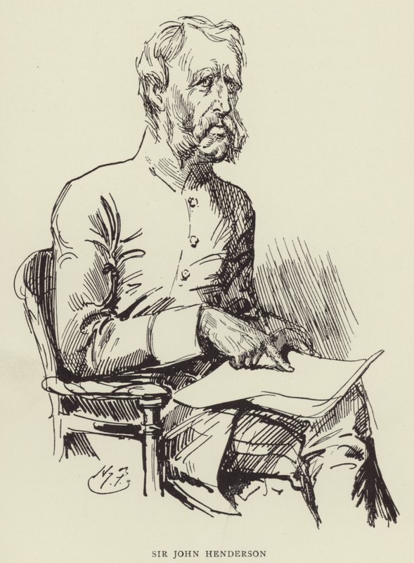 Sir John Henderson by Harry Furniss