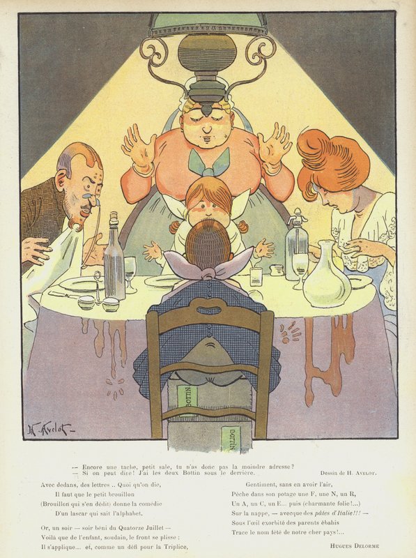 Le Rire için İllüstrasyon by Henri Avelot