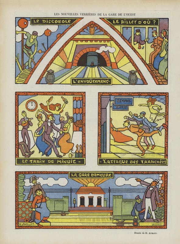 Le Rire için İllüstrasyon by Henri Avelot