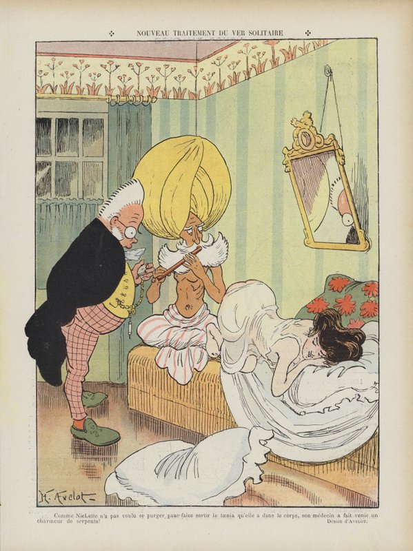 Le Rire için İllüstrasyon by Henri Avelot