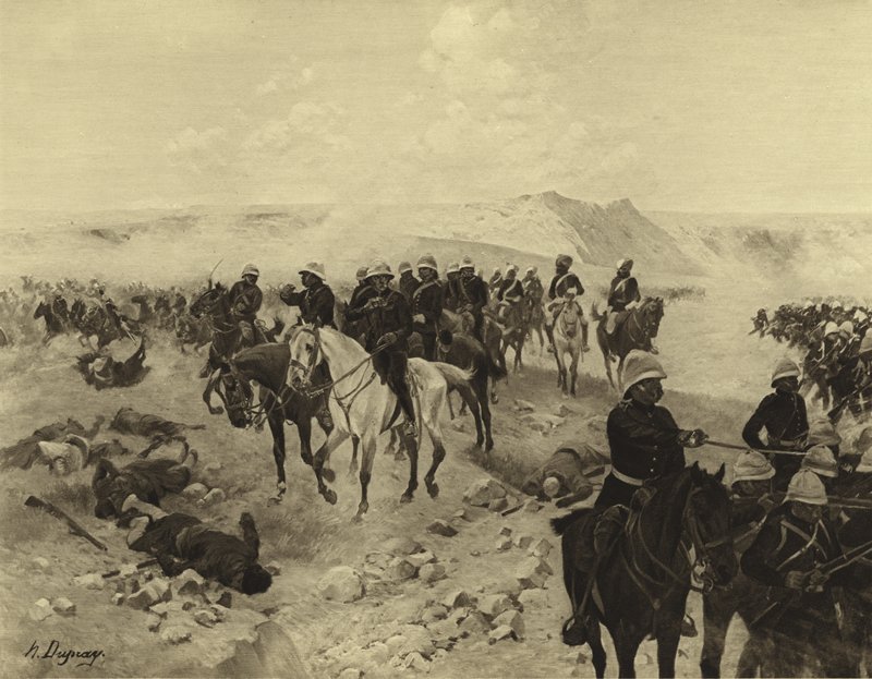 Kandahar Savaşı, 1879 (gravür) by Henri Louis Dupray