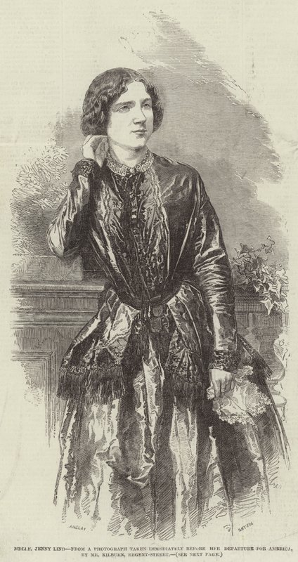 Matmazel Jenny Lind by Henry Anelay