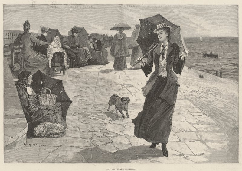 Geçit Töreninde, Southsea by Henry Charles Seppings Wright