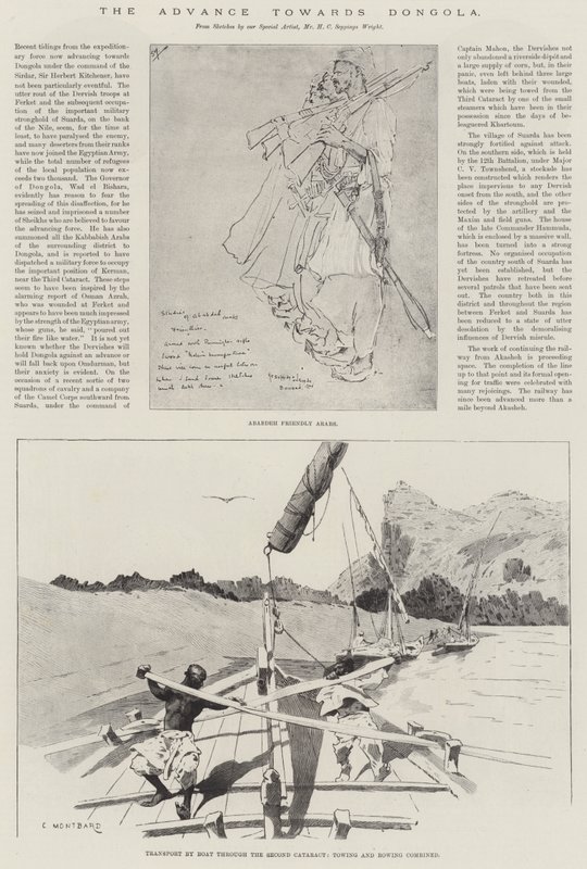 Dongola'ya doğru ilerleme by Henry Charles Seppings Wright