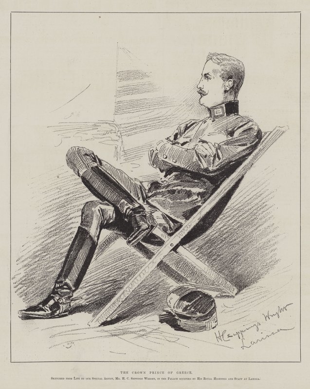 Yunanistan Veliaht Prensi by Henry Charles Seppings Wright