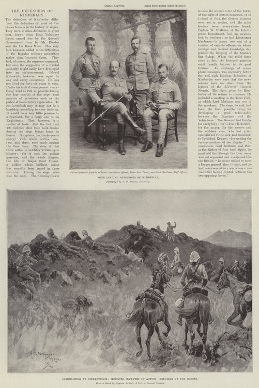Kimberley Savunucuları by Henry Charles Seppings Wright