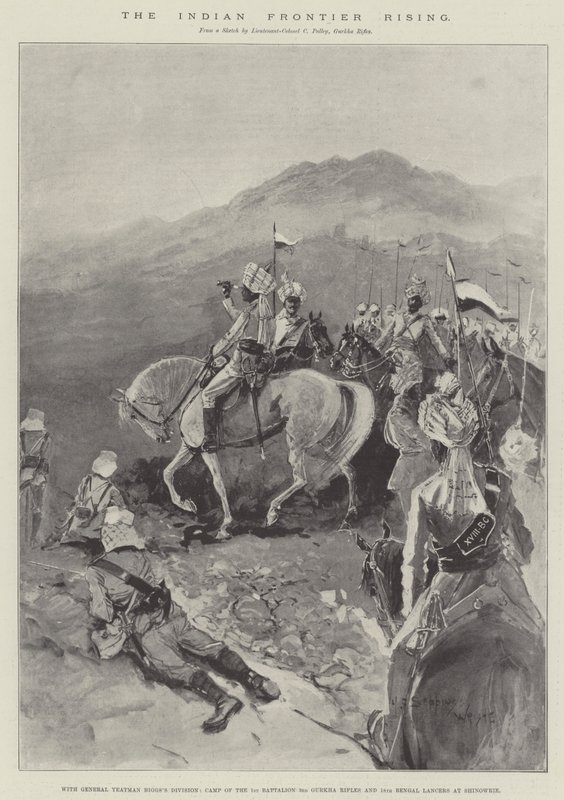 Hint Sınır Yükseliyor by Henry Charles Seppings Wright