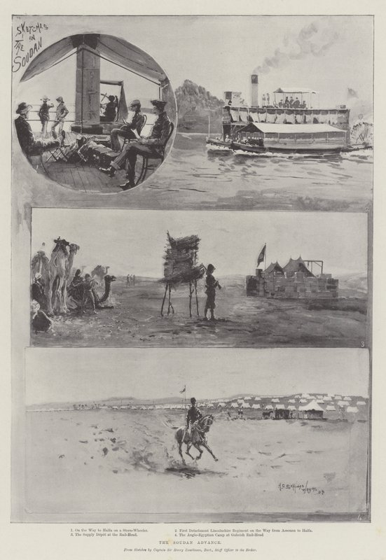 Sudan İlerlemesi by Henry Charles Seppings Wright