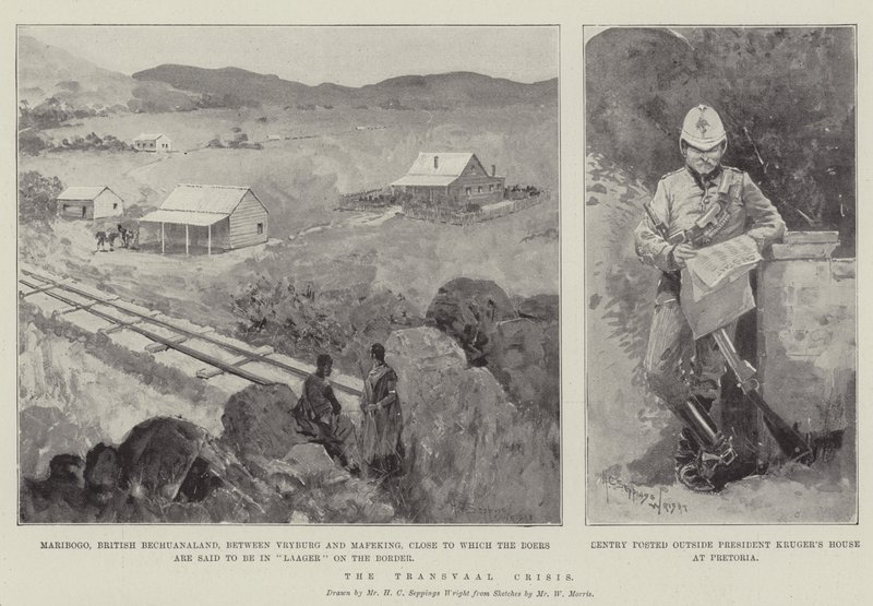 ಟ್ರಾನ್ಸ್ವಾಲ್ ಬಿಕ್ಕಟ್ಟು ಟರ್ಕಿ by Henry Charles Seppings Wright
