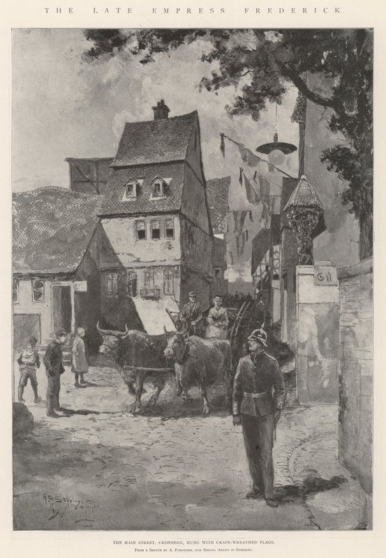 Geç İmparatoriçe Frederick by Henry Charles Seppings Wright