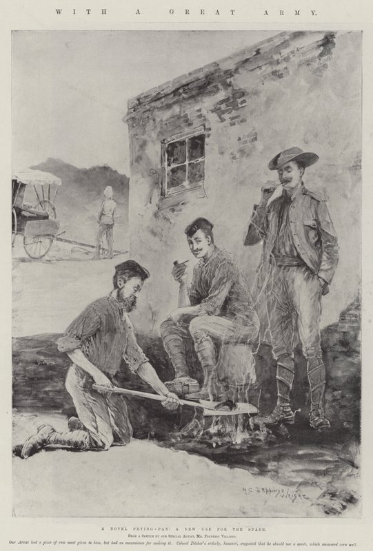 Büyük Bir Ordu ile by Henry Charles Seppings Wright