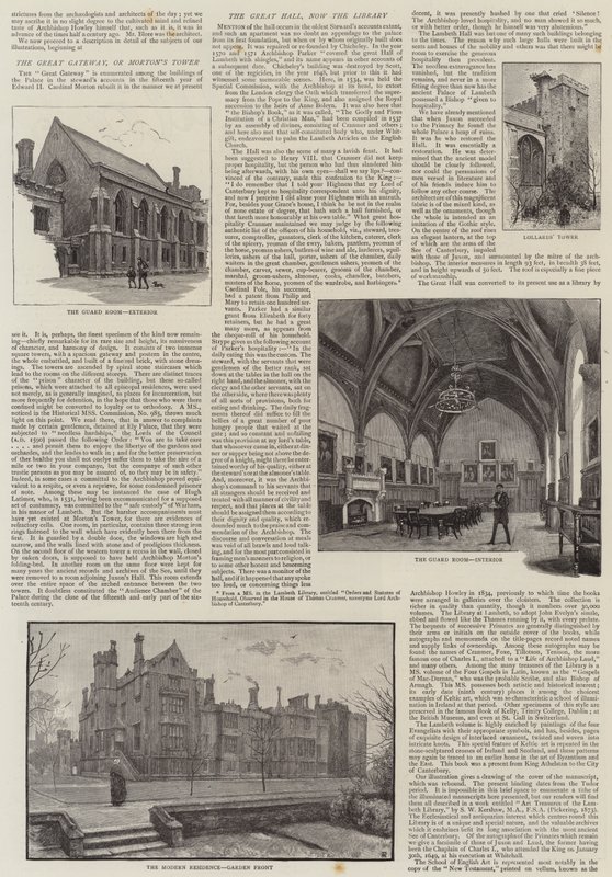 Lambeth Sarayı by Henry Edward Tidmarsh