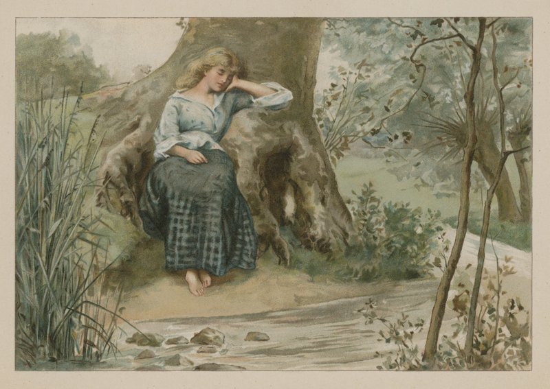 Afton Suyu (kromolitho) by Henry Marriott Paget