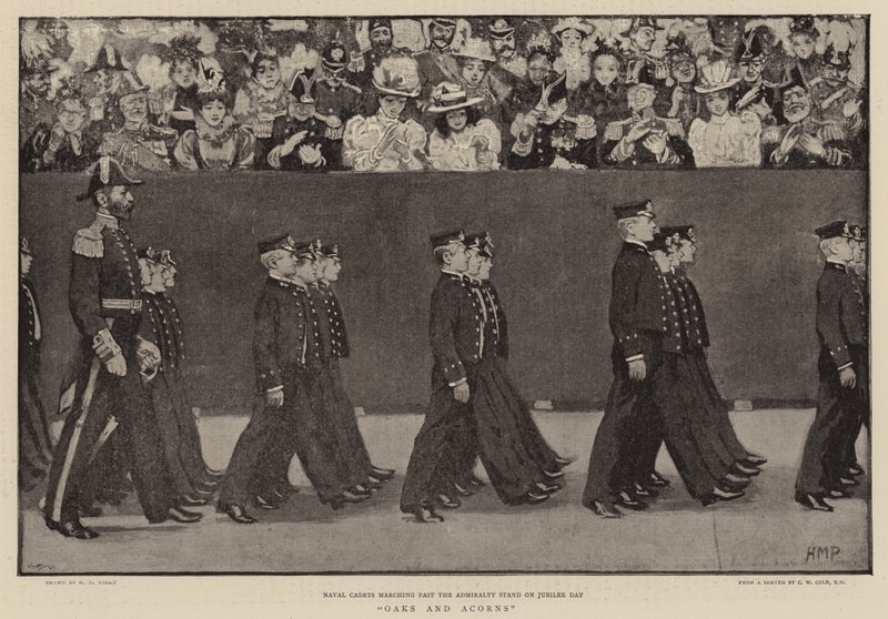 ಓಕ್ಸ್ ಮತ್ತು ಅಕಾರ್ನ್ಸ್ ಟರ್ಕ್ by Henry Marriott Paget