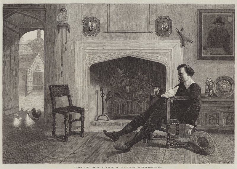 Yorgun by Henry Stacey Marks