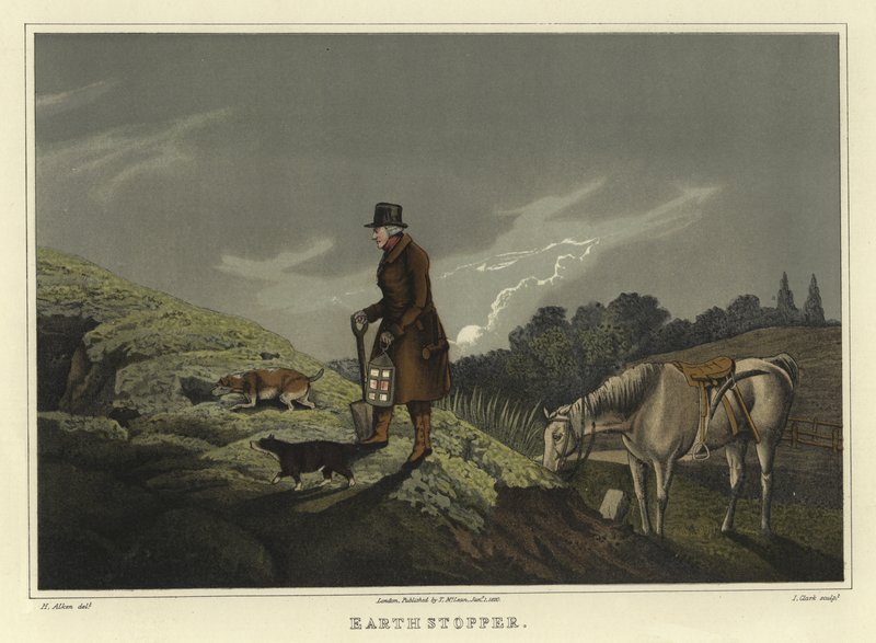 Toprak Durdurucu (chromolitho) by Henry Thomas Alken