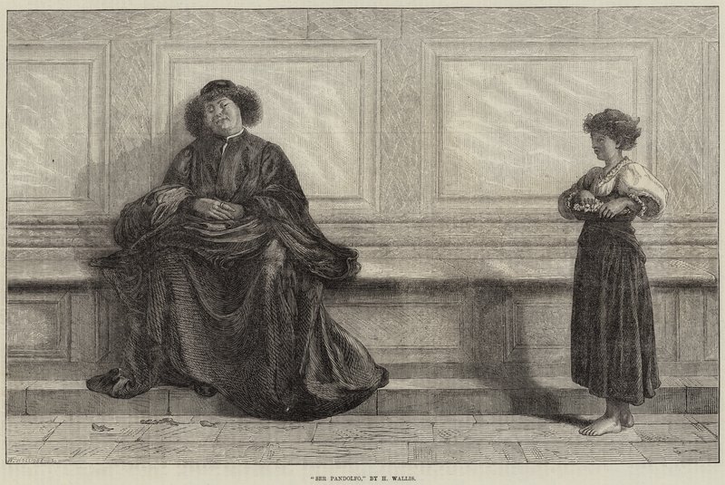 ಸೆರ್ ಪಾಂಡೋಲ್ಫೊ ಟರ್ಕ್ by Henry Wallis