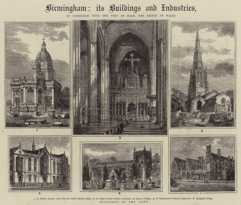 Birmingham, Binaları ve Endüstrileri by Henry William Brewer