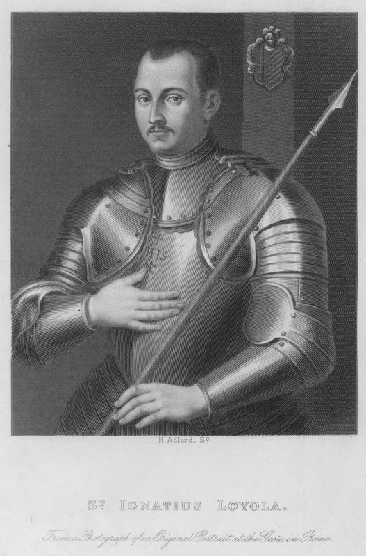 Aziz Ignatius Loyola (gravür) by Henry Adlard
