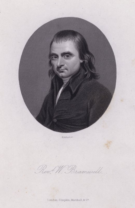 William Bramwell, İngiliz Metodist vaiz (gravür) by Henry Adlard