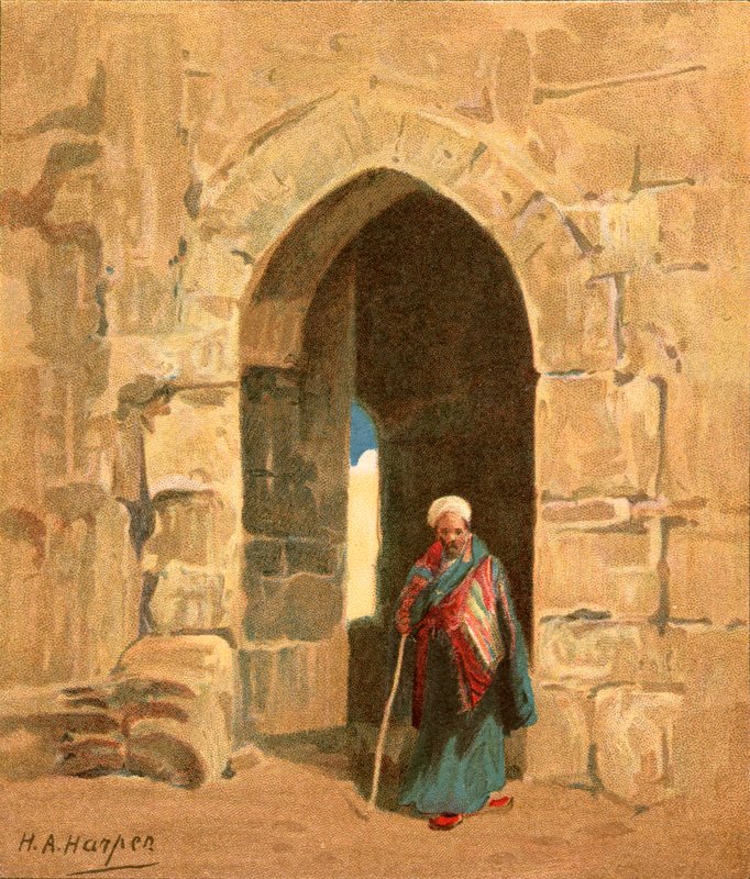 Bir şehir kapısı by Henry Andrew Harper