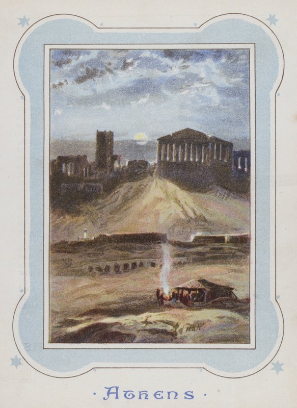Atina (kromolitho) by Henry Andrew Harper
