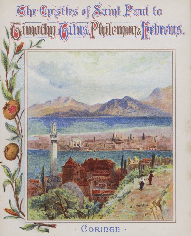 Korint (kromolitho) by Henry Andrew Harper