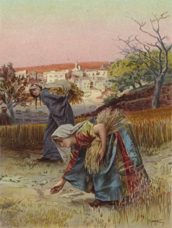 Tarlada toplayıcılar (renkli taş) by Henry Andrew Harper