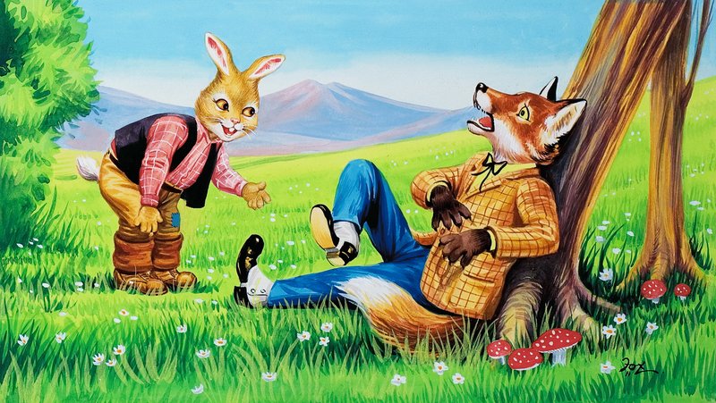 Brer Tavşan ve Brer Fox by Henry Charles Fox
