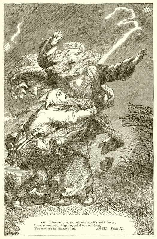 Kral Lear by Henry Courtney Selous
